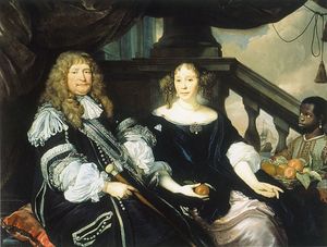 Zeeheld Van Amstel en zijn vrouw (collectie Museum Boijmans Van Beuningen)